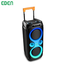  EDEN-1012 Dual 10 inch Portable Bluetooth Party Trolley Speakers